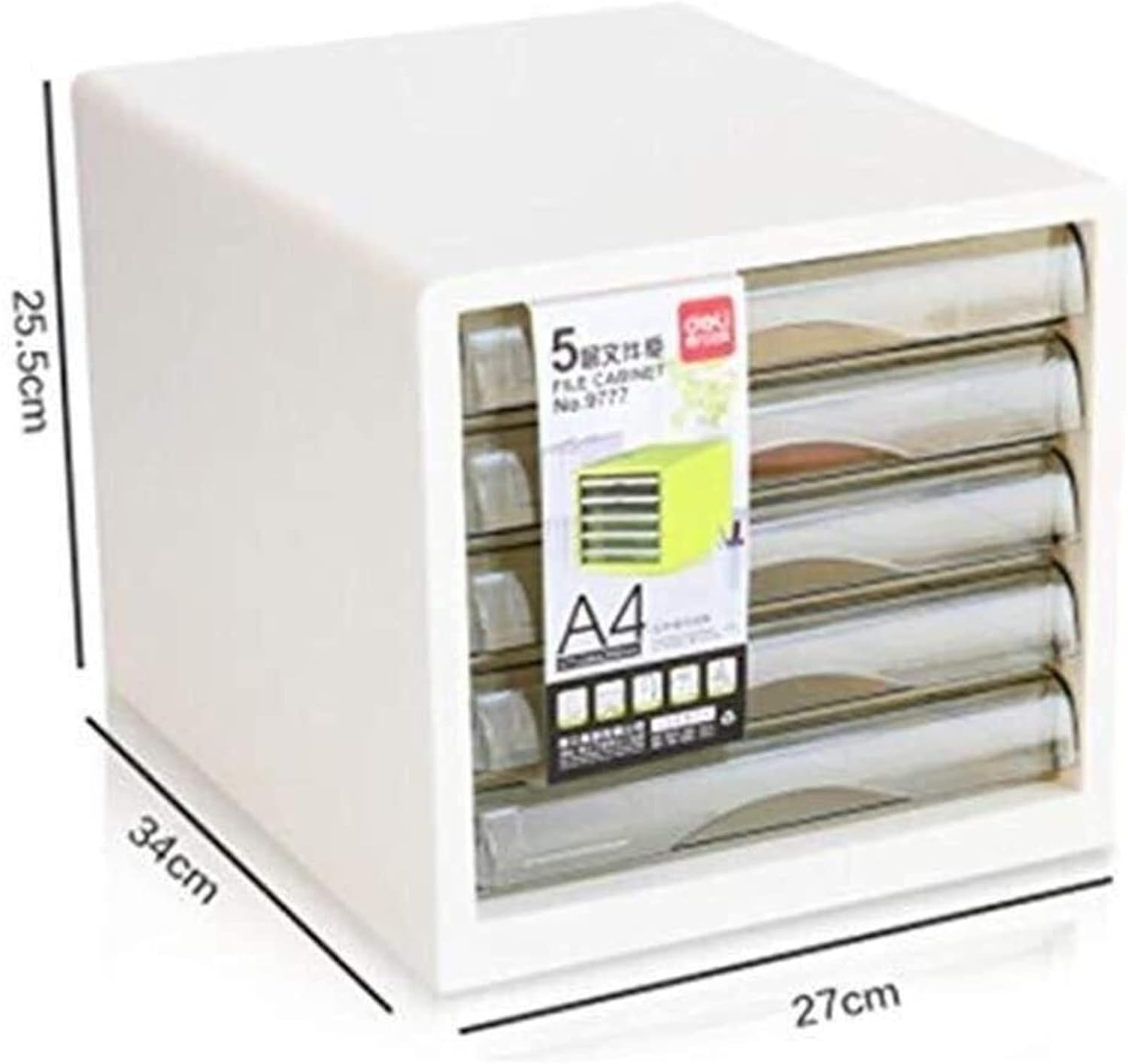 Desktop Filing Cabinet Office Desktop Storage Drawer Type A4 File Data Classification Computer Desktop On Multi-Layer Shelf Organizer