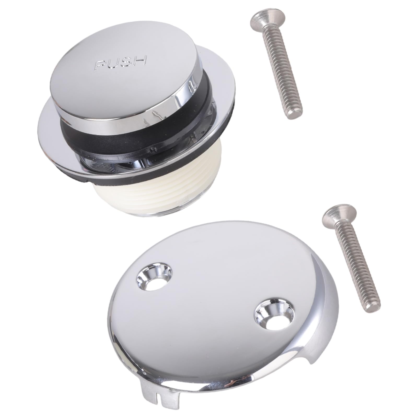 Elnwnnkc Multicolor Resistant Stainless Steel Bathtub Drain Assembly Set Universals Trip Levers Bath Tub Drain Set Easy Installation For Standard Bathtubs