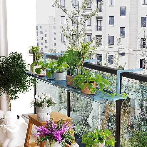 Table de balcon pliante gain de place avec fixation murale robuste
