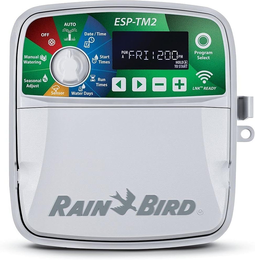 Programador de riego automático Eléctrico ESP-TM2 12 zonas interior Rain Bird