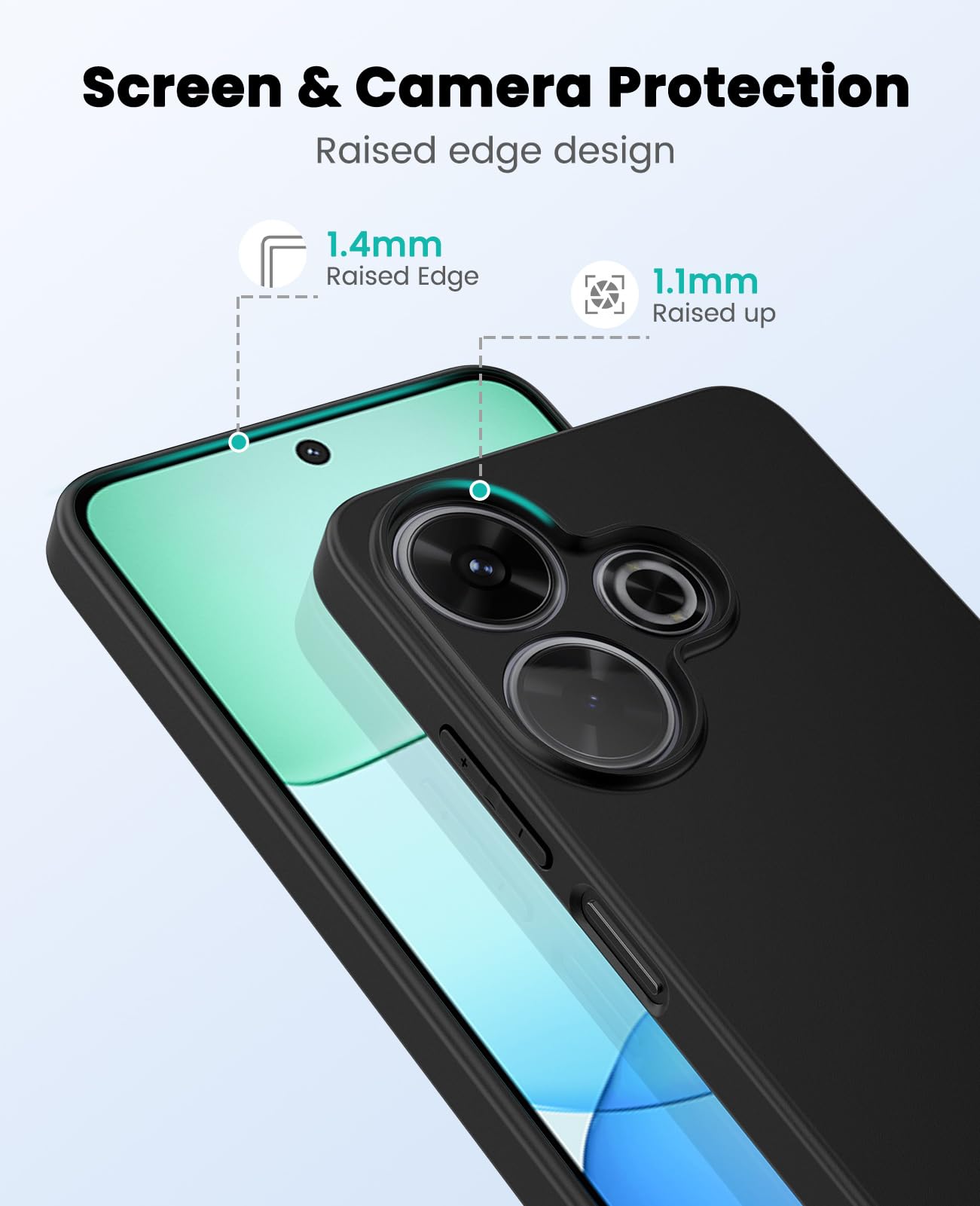 Custodia In Silicone Trasparente Antiurto Per Xiaomi 11T 5G / 11T Pro 5G – TPU Morbido Con Rinforzi Angolari