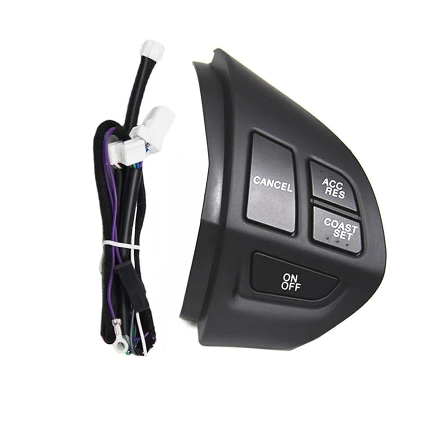 Cruise Control Button for Mitsubishi for ASX for Outlander XL 2007-2012 Car Cruise Control Switch Steering Wheel Buttons Accessories (R 1/color1)