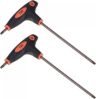 Vista 9 de uxcell Llave Torx a prueba de manipulaciones T15 con mango en T de doble extremo, acero S2 2 unids