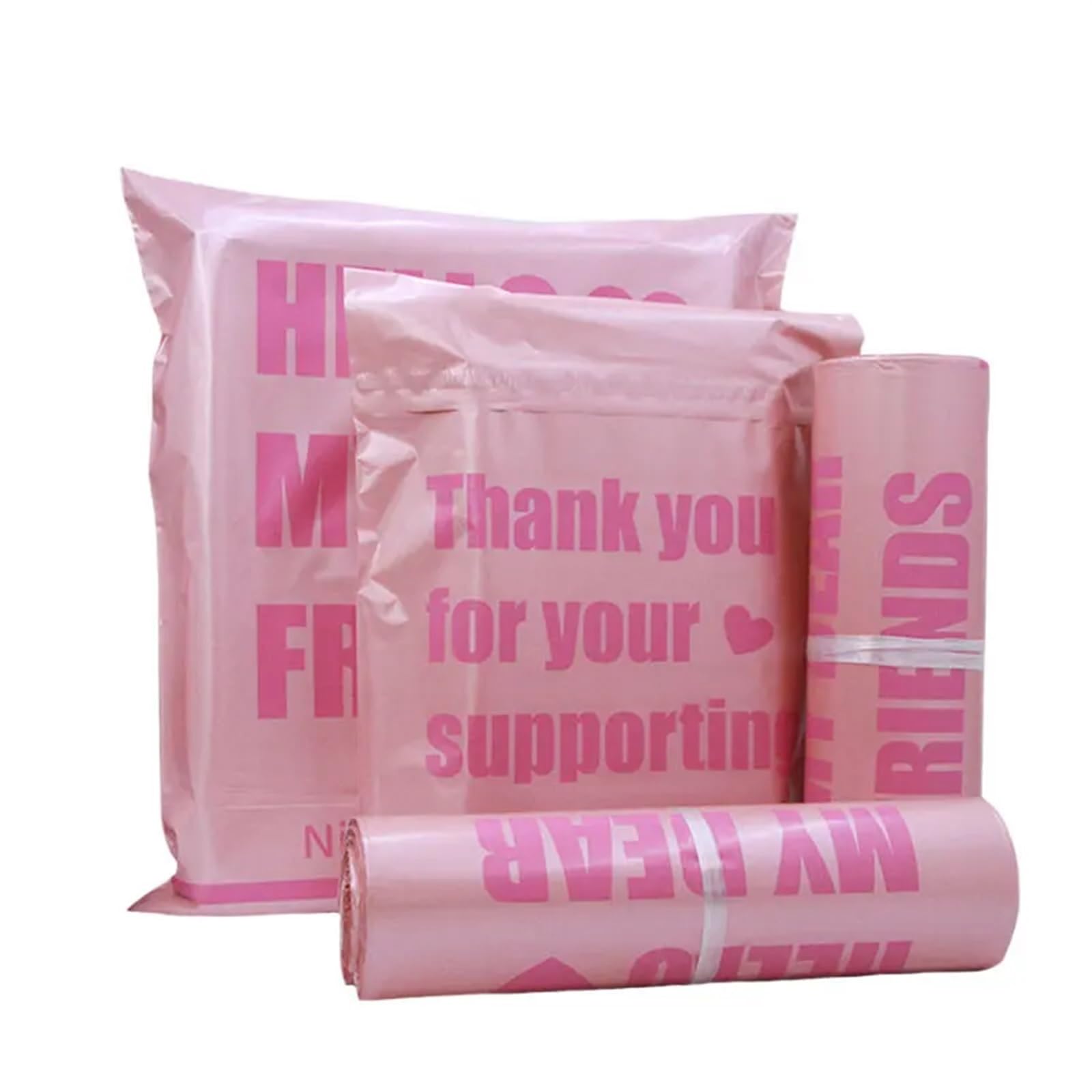 Buste Spedizione 50 pezzi di imballaggi in plastica buste for spedizioni buste for abbigliamento logistica impermeabile for corriere borse di stoccaggio in polietilene(38x52cm 50pcs)