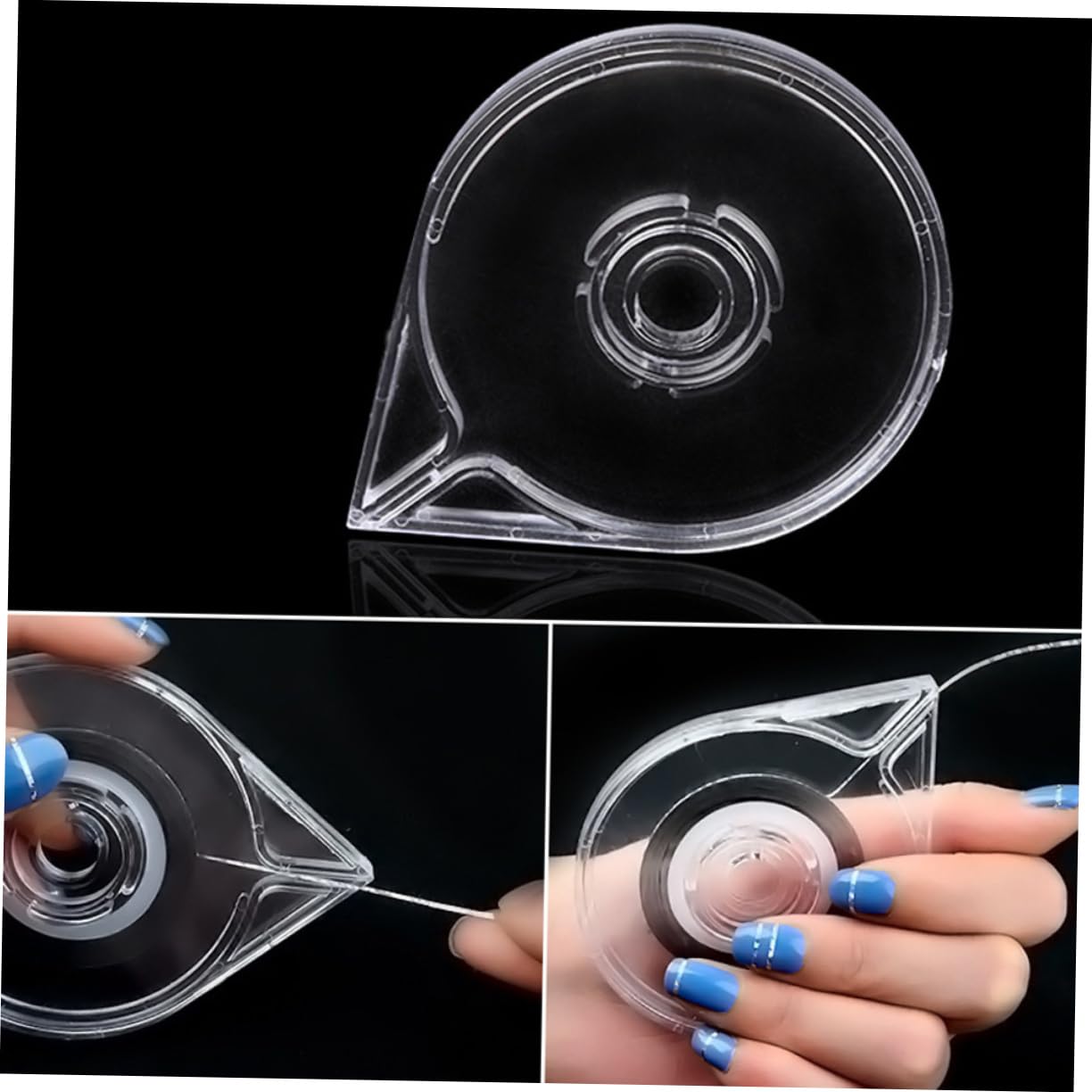 20pcs Nail Art Wire Extraction Boxes Manicure Wire Line Tool Storage Box