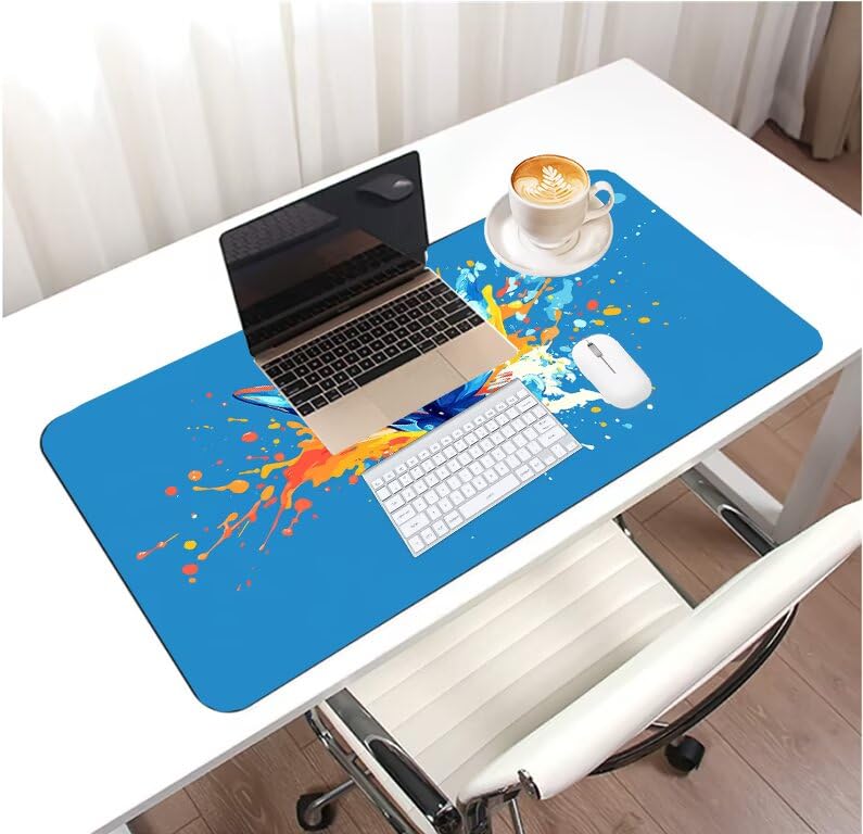 Tapis souris gamer imperméable et lavable grand format pour précision PC - 3