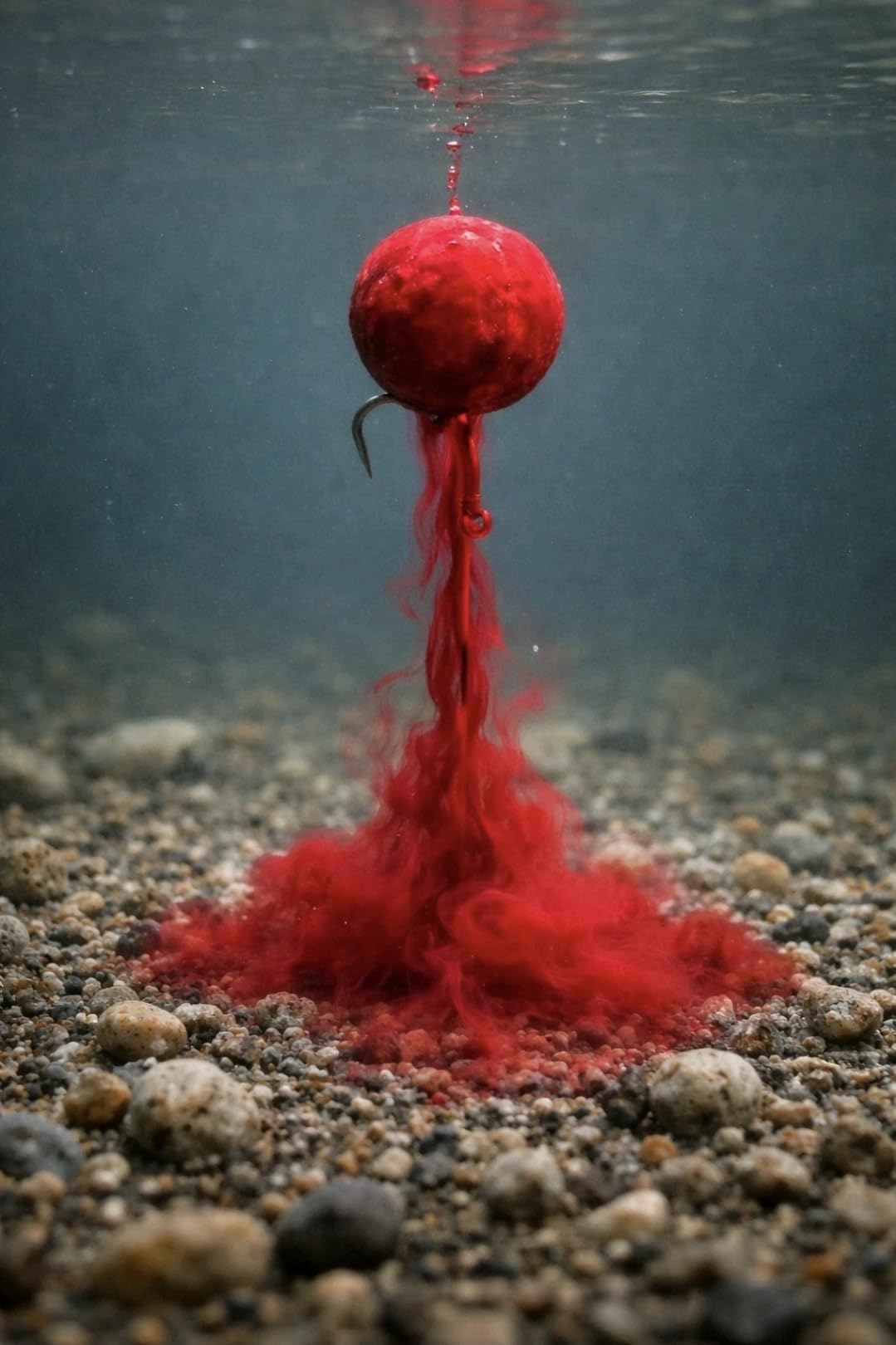 Pop up boilies red bait smoke infused high leakage. 8/12/15/20mm carp fishing bait (Squid orange, 8mm)