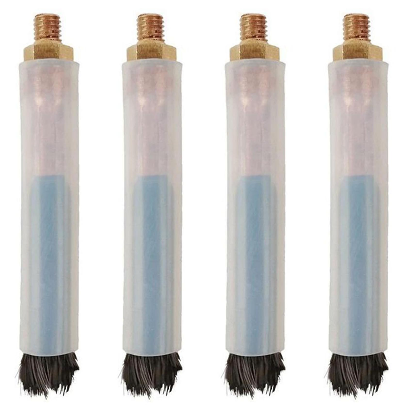 Ctrlzs 4X M10 Thread Carbon Fibre Weld Cleaning Brush Used Clean Passivate And Polish Steel Welds After Tig Or Mig Weld