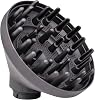 Diffusor Aufsatz für Dyson Airwrap HS01 HS03 HS05 Föhnaufsatz für Lockiges Haar Haartrockner Diffusordüse Kompatibel mit Airwrap Styler (Grau)