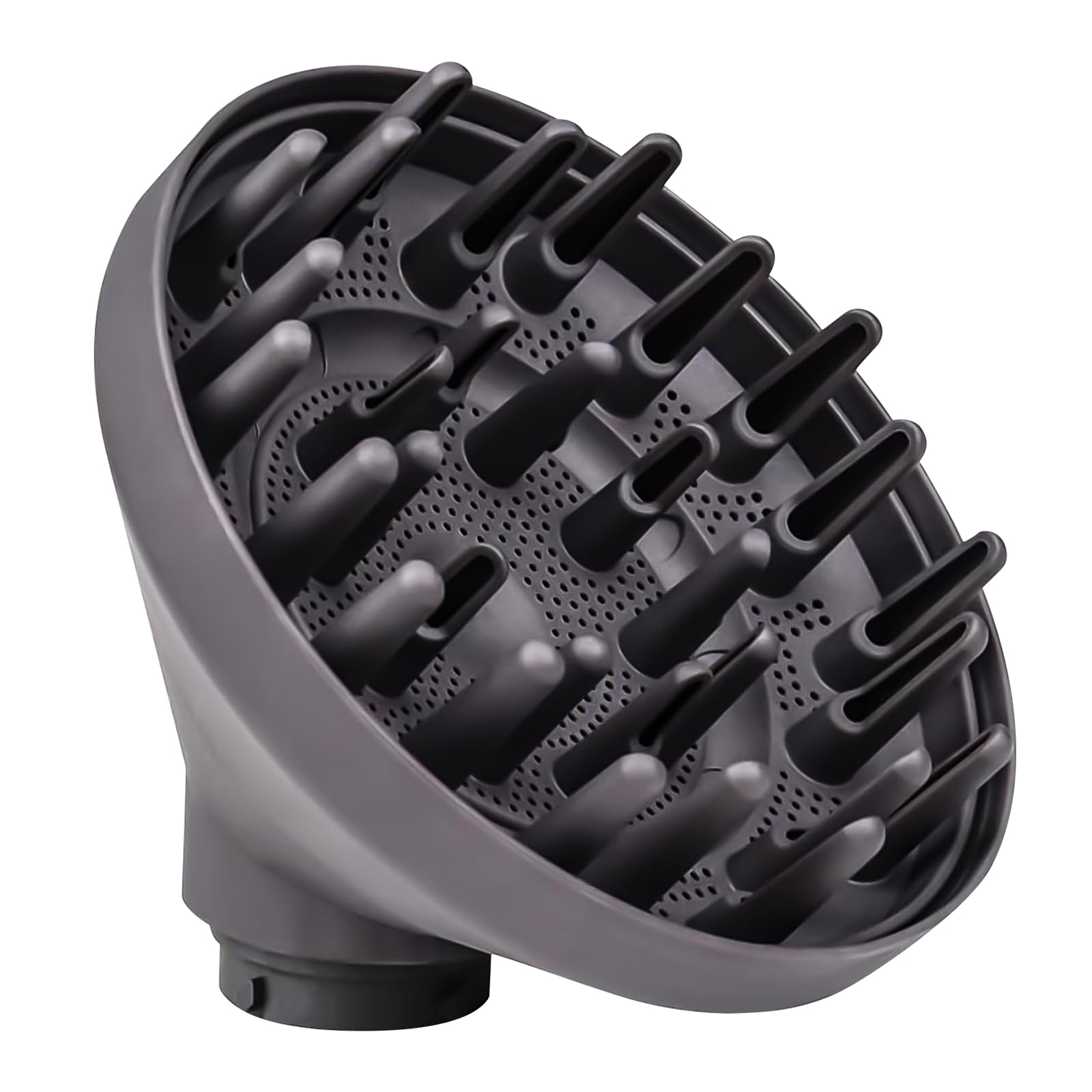 Puasok Diffusore per Dyson Airwrap HS01 HS03 HS05 | Accessorio Capelli Ricci Compatibile, Conversione in Asciugacapelli, Ugello Diffusore per Styler (Grigio)