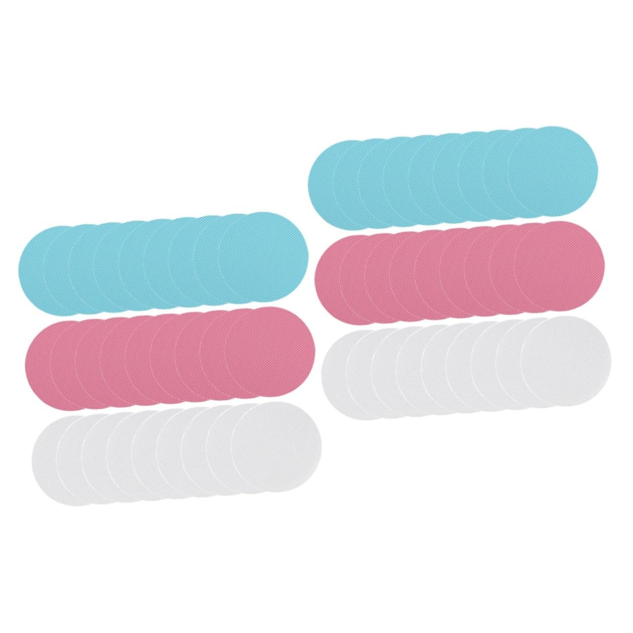 Alipis 72 Piezas Pegatinas Redondas Antideslizantes Peldaños De Seguridad para Baño Empuñadura De Ducha Pegatinas Ducha del Alfabeto Pegatinas Peva Pegatina De Seguridad Impermeable