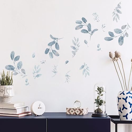 Miniatura 4 de RoomMates RMK4581SCS - Calcomanías de pared para despegar y pegar con hojas rústicas