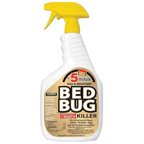 Harris 5 Minute Kill Time Bed Bug Killer Spray 32oz