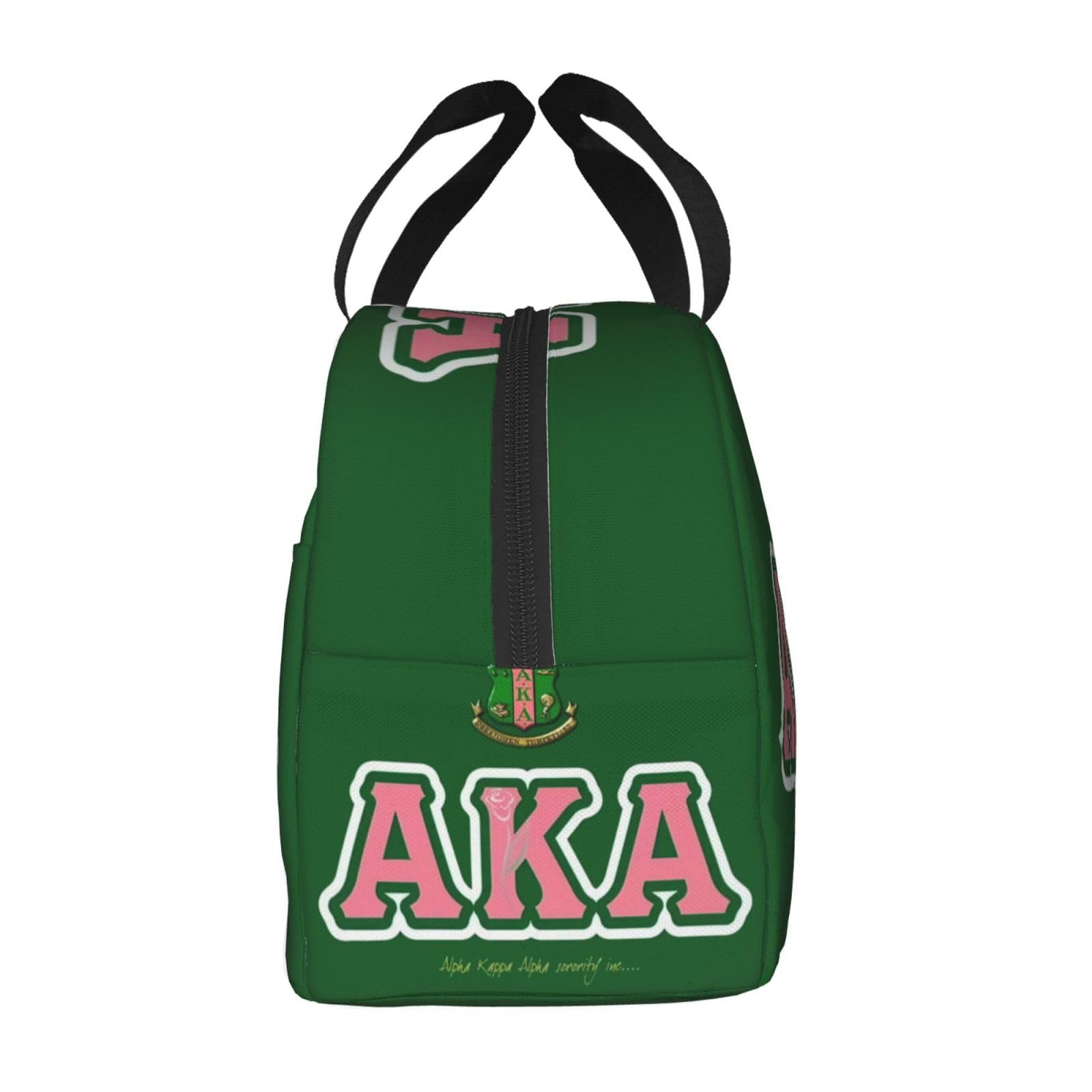 Sorority Gifts Lunch Box Reusable Tote Bag Large Capacity Cooler Bags For Women Men Office Work Picnic Society Gifts