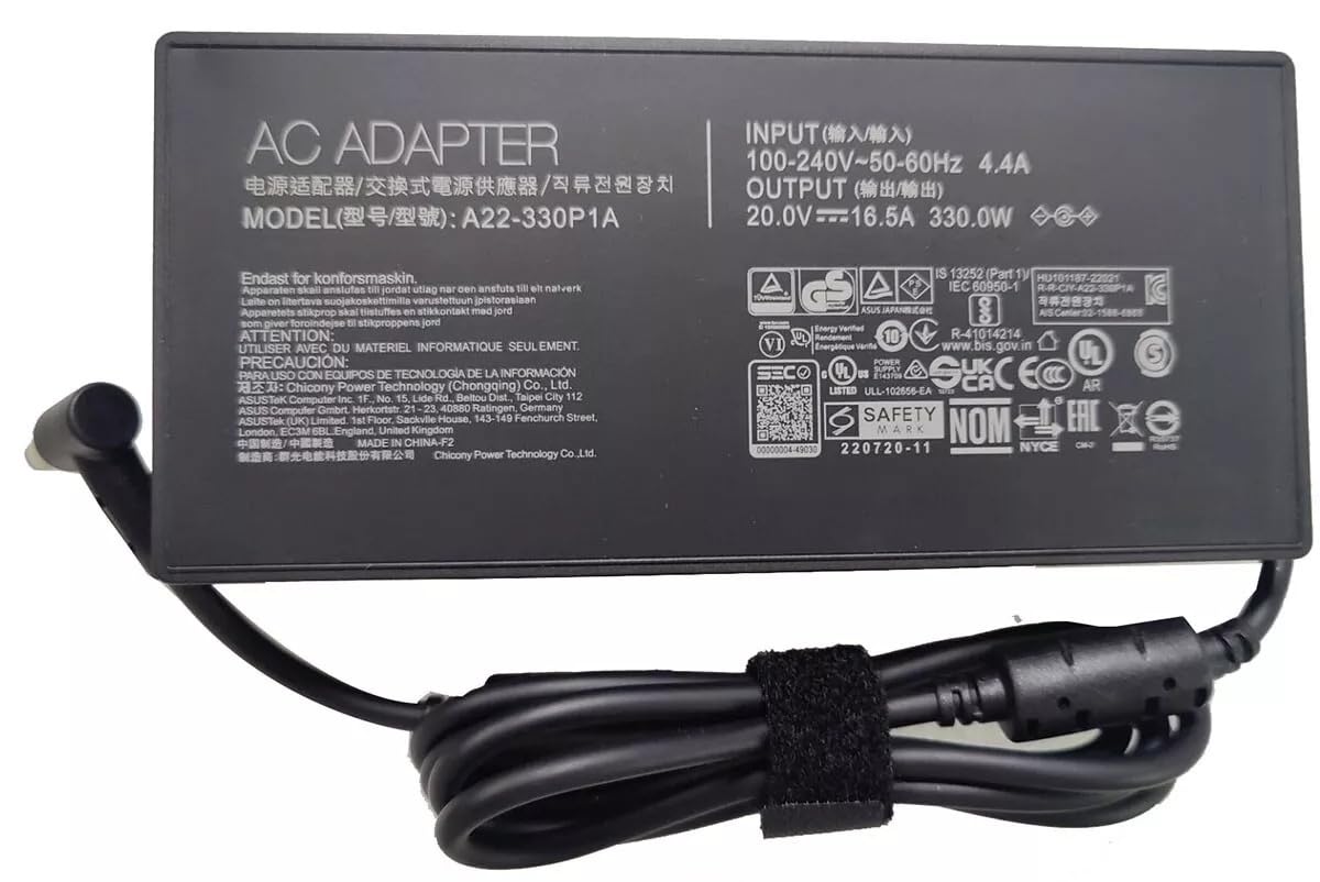 ASUS ROG ACアダプター A22-330P1A 330W Amazon.com: 330W 20V 16.5A AC Adapter Charger Compatible for ASUS