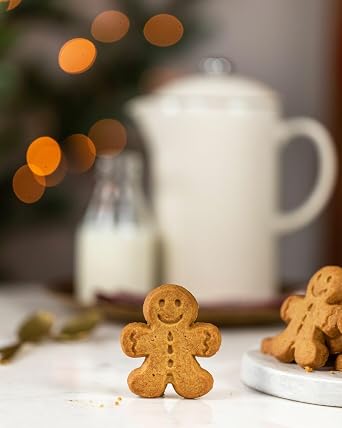 All Butter Shortbread Mini Gingerbread Men Biscuits | Walkers Shortbread | Pack of 2 x 125g | Suitable for Vegetarians