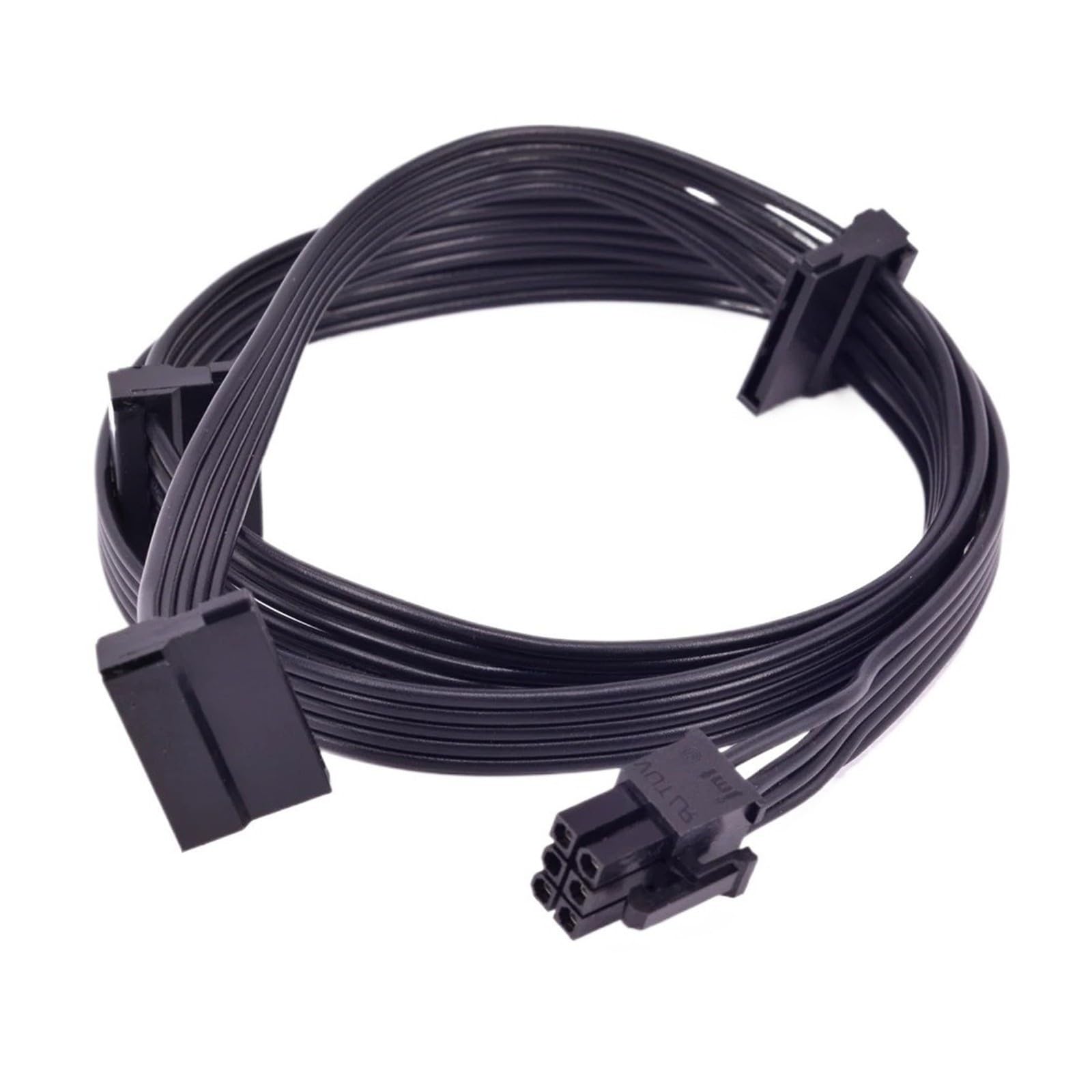 Generico Cavo splitter SATA PCI‑E a 6 pin da 1 a 3