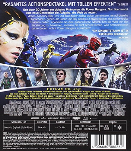 Power Rangers – 4K Blu-ray (UHD + Blu-ray Disc)