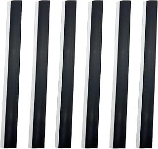 6 Pcs Dustpan Edge Replacement, 26cm Garbage Shovel Rubber Lip Strip for Dustpan