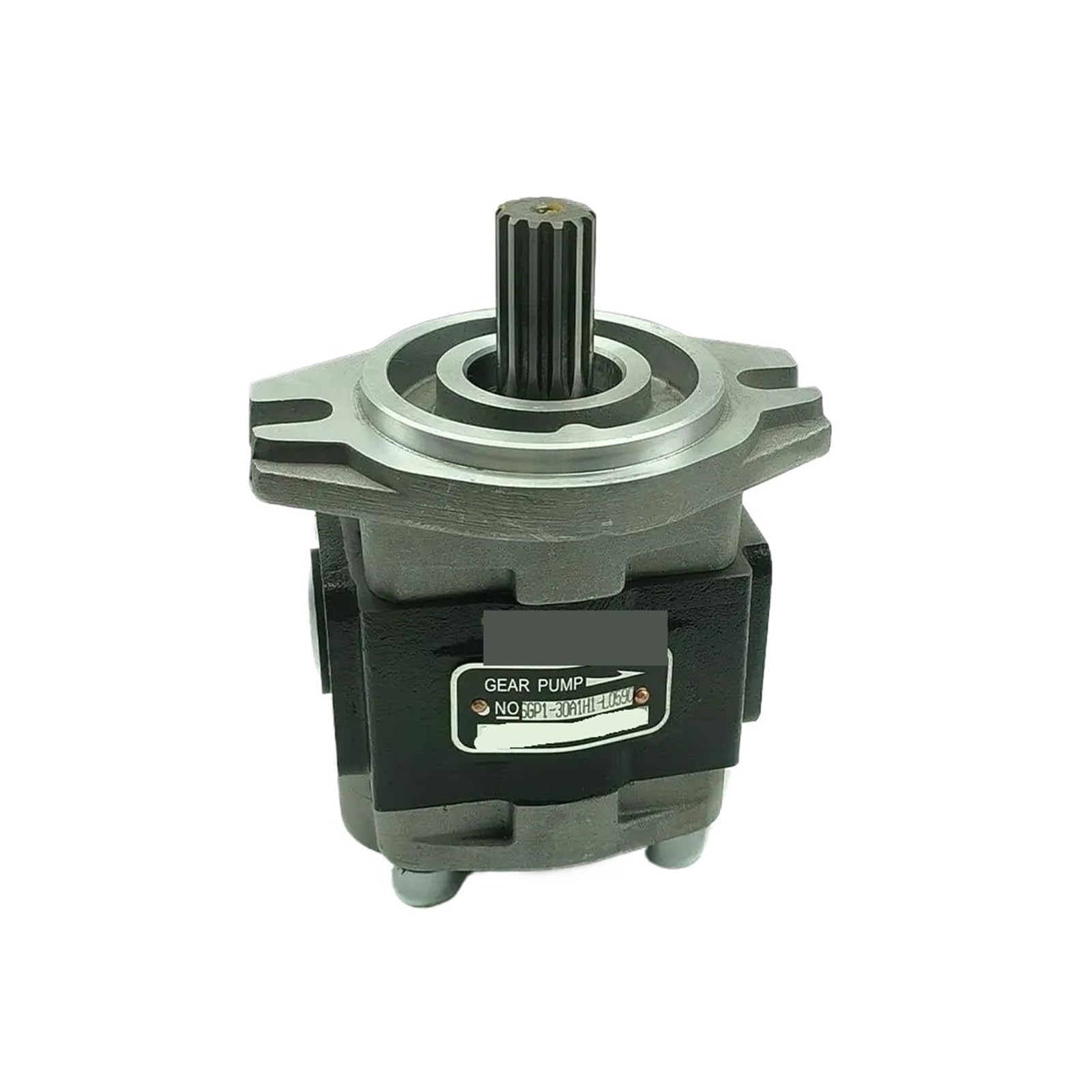 Hydraulic Gear Pump SGP1-30A1H1-L059C Gear Oil Pump Spline Shaft 13Teeth φ18.6mm