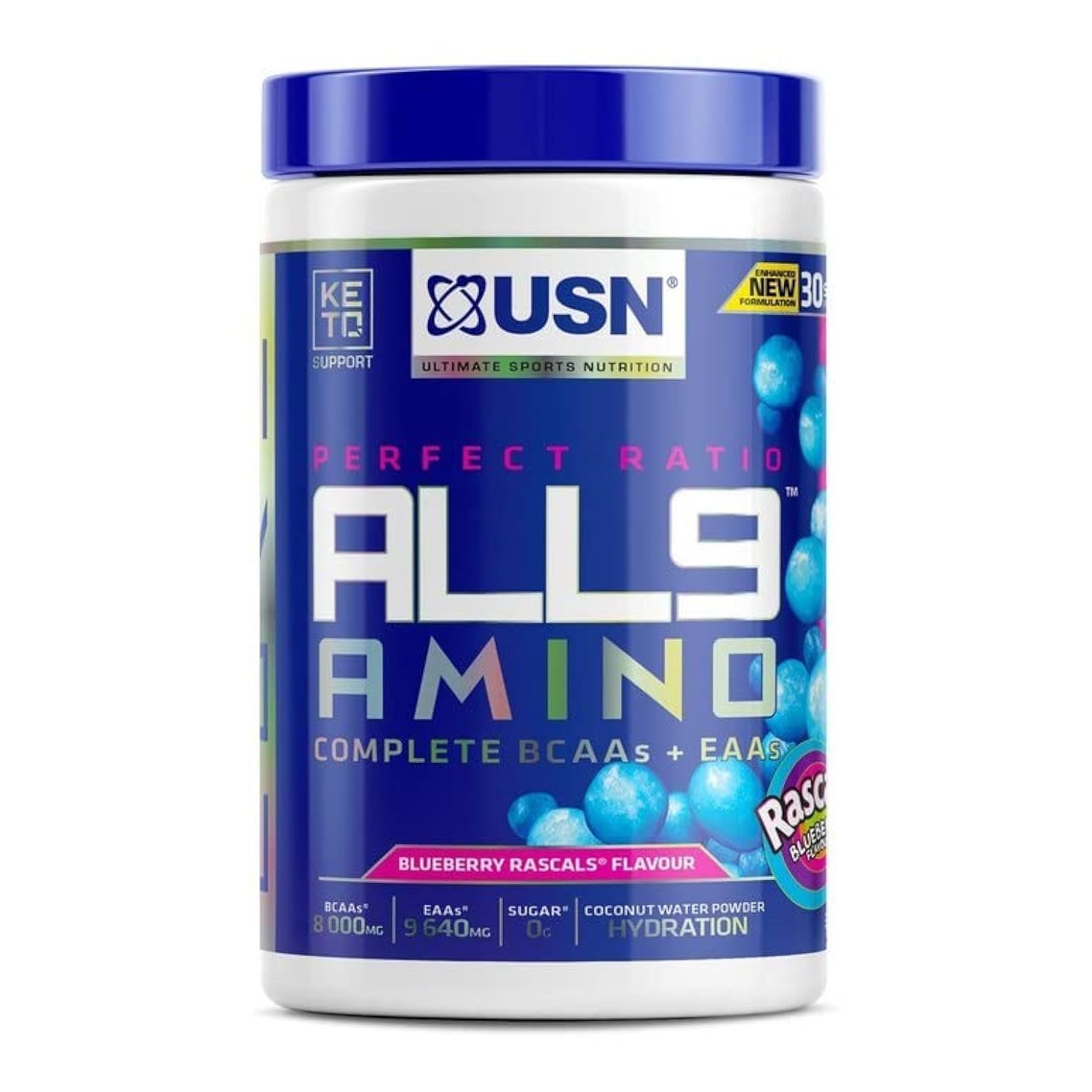 USNALL 9 AMINO BLUEBERRY FLAVOR