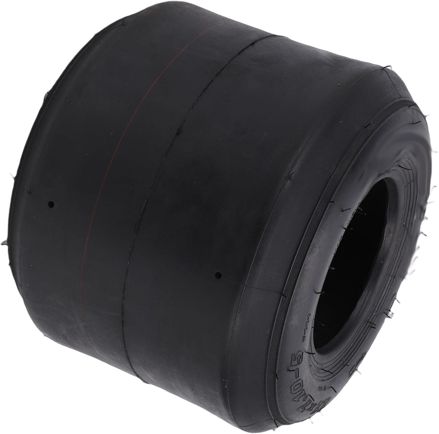 11x7.10-5 Go Kart Tubeless Tire Rubber, Slick Tread Racing Tire 5 Inch Rim, Reduced Rolling Resistance for Drifting, High Speed Driving, Accurate Handling with Competitive