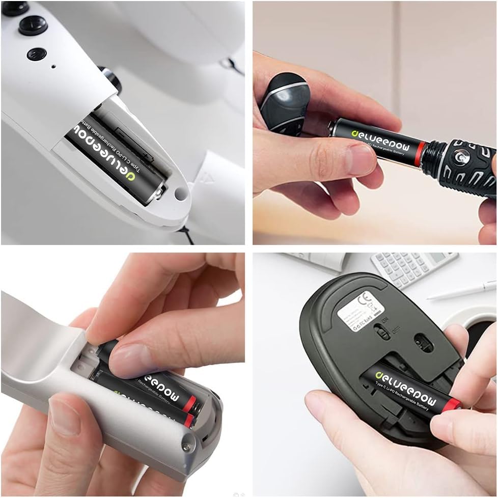 Pile rechargeable AAA 1.5V résolvant les pertes de puissance pour télécommande - 7