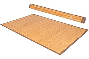 Giantex Anti-Slip Bamboo Floor Mat Rug For Dining, Living Room