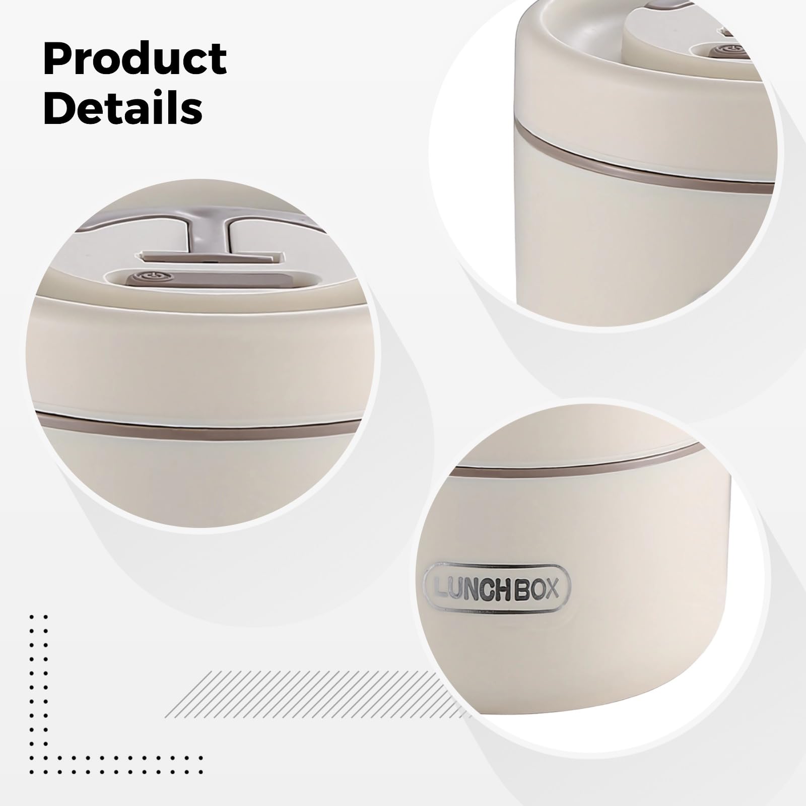 Boîte Bento isolante en acier inoxydable 304 pour adultes, hermétique, double paroi thermique, utilisable au micro-ondes, capacité 21,9 fl oz / 650 ml, pour travail, école et pique-nique