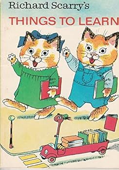 Paperback Richard Scarry's Things to learn (Richard Scarry's Best little books ever) Book