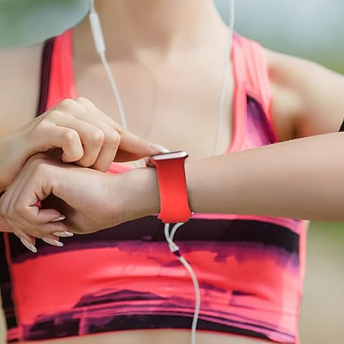 Miniatura 7 de Paquete de 14 correas compatibles con Apple Watch de 1.496in, 1.575in, 1.614in, 1.654in, 1.732in, 1.772in, 1.929in, correa de repuesto deportiva de