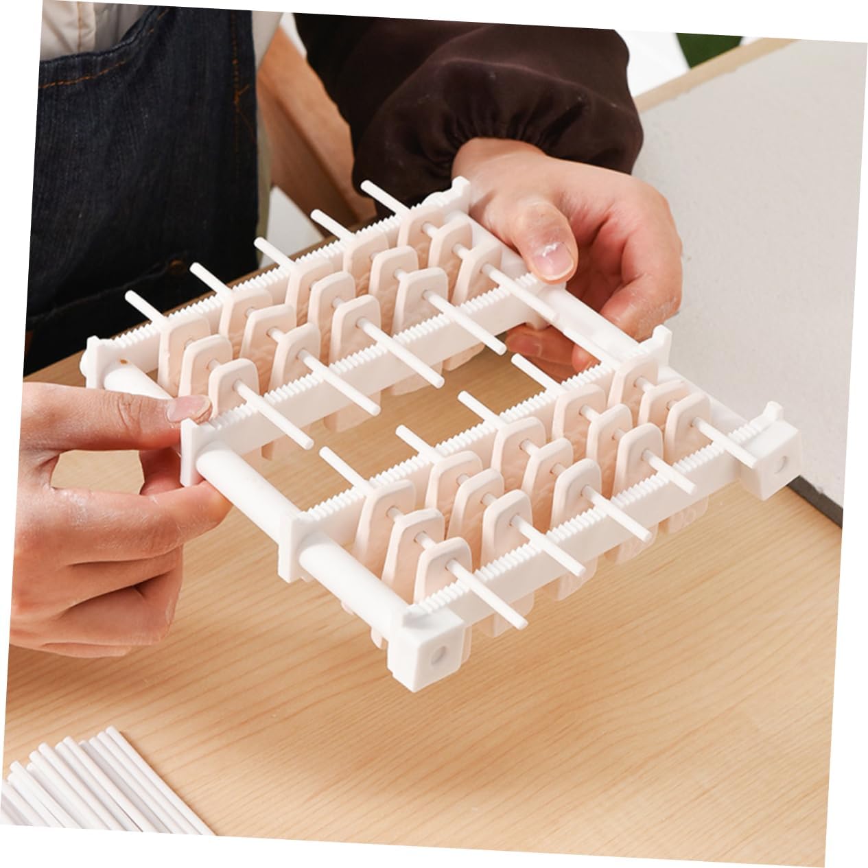 Hanging Burning Rods 10Pcs Aluminium Oxide Firing Tools for Kiln