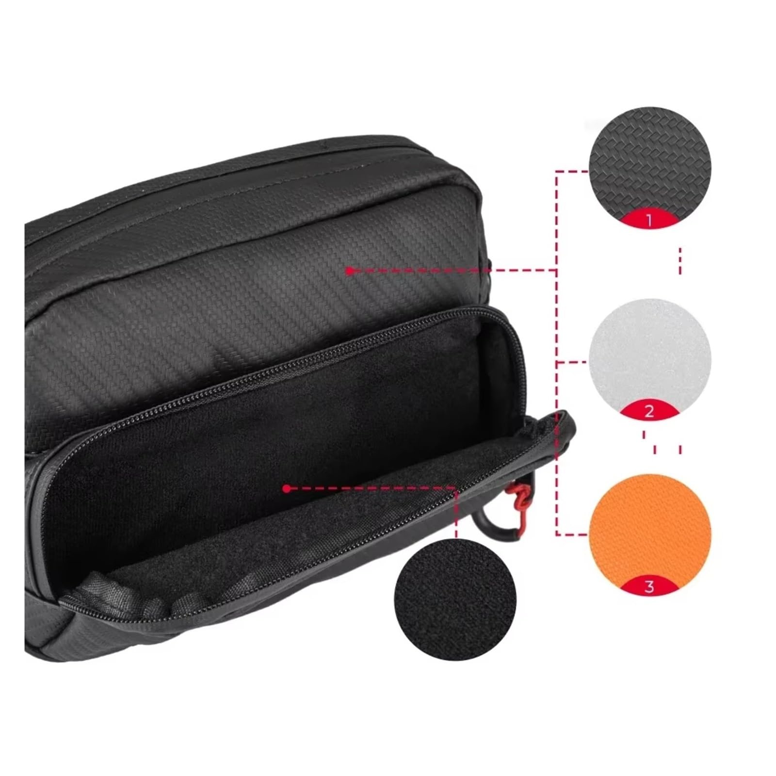 Compatibile Con Sportster Per Cruiser Per Dyna ATV Borsa Da Manubrio Moto Sissy Bar Accessori Attrezzi Forcella Anteriore Sacche Moto