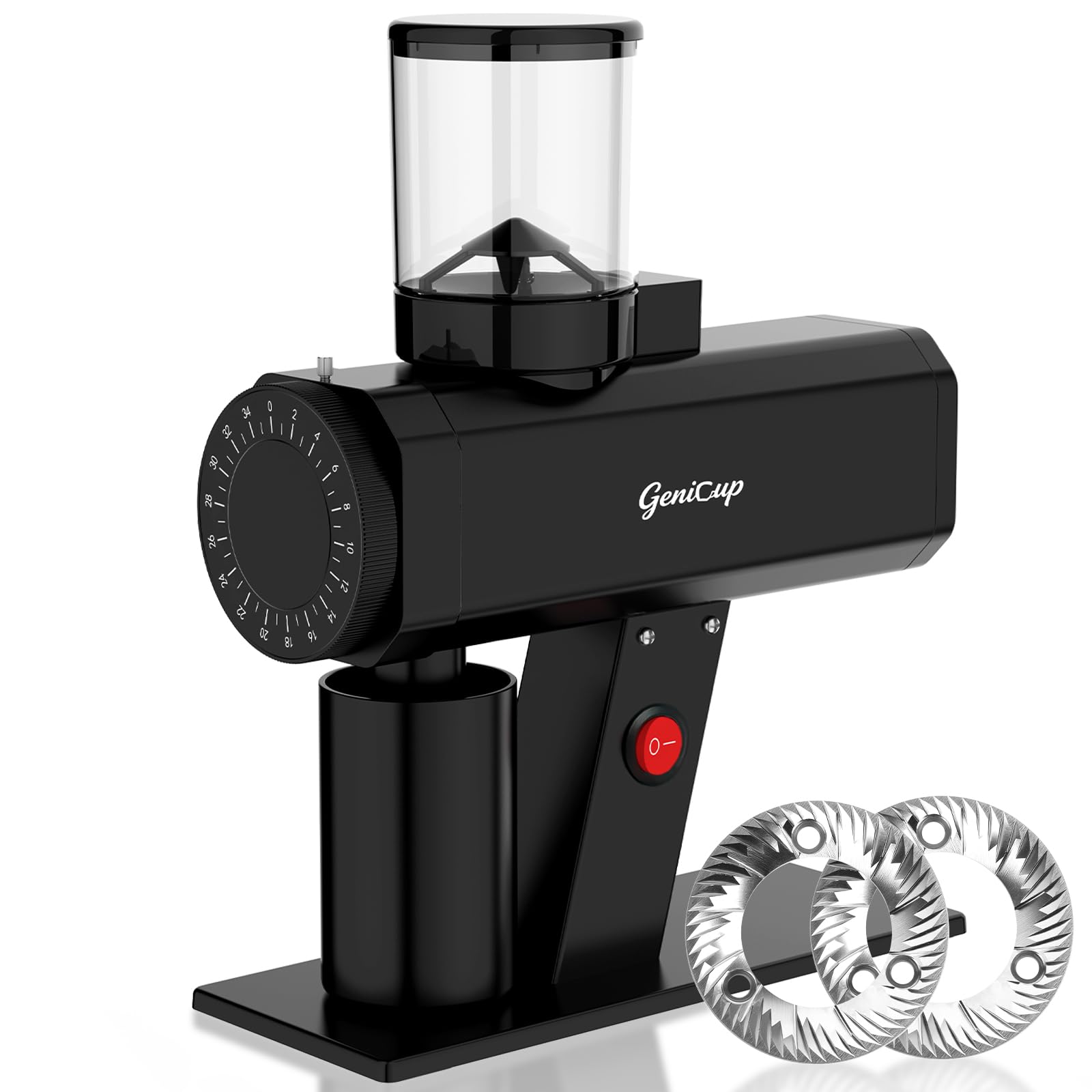 Photo 1 of GeniCup 64mm Flat Burr Coffee Grinder