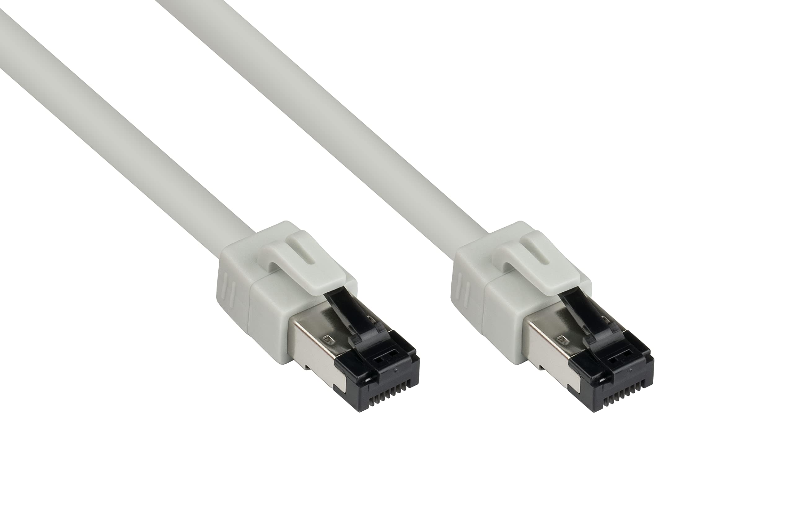 Good Connections Premium Cat. 8.1 patch cable. grey grey 1,5 m