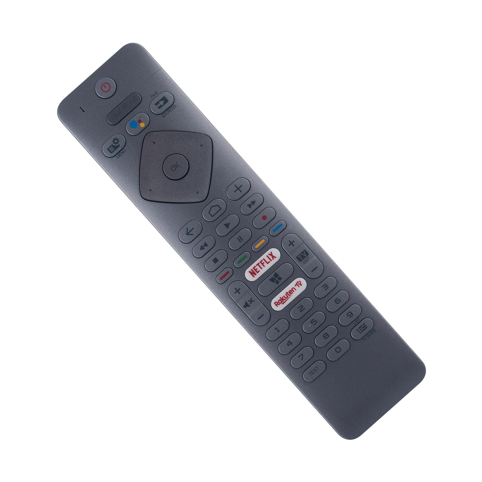 RC4154403/01 RC4154401/01R Télécommande Vocale Remplacée -VINABTY-fit pour Télécommande TV Philips 4K UHD LED 398GM10BEPHN0012PH 43PUS7354 65PUS7304 50PUS7354 55PUS7354
