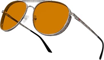 GUNNAR Gaming Glasses - Fallout Brotherhood of Steel Gunmetal Amber Max Lens - Blue Light Blocking Dry Eye Relief