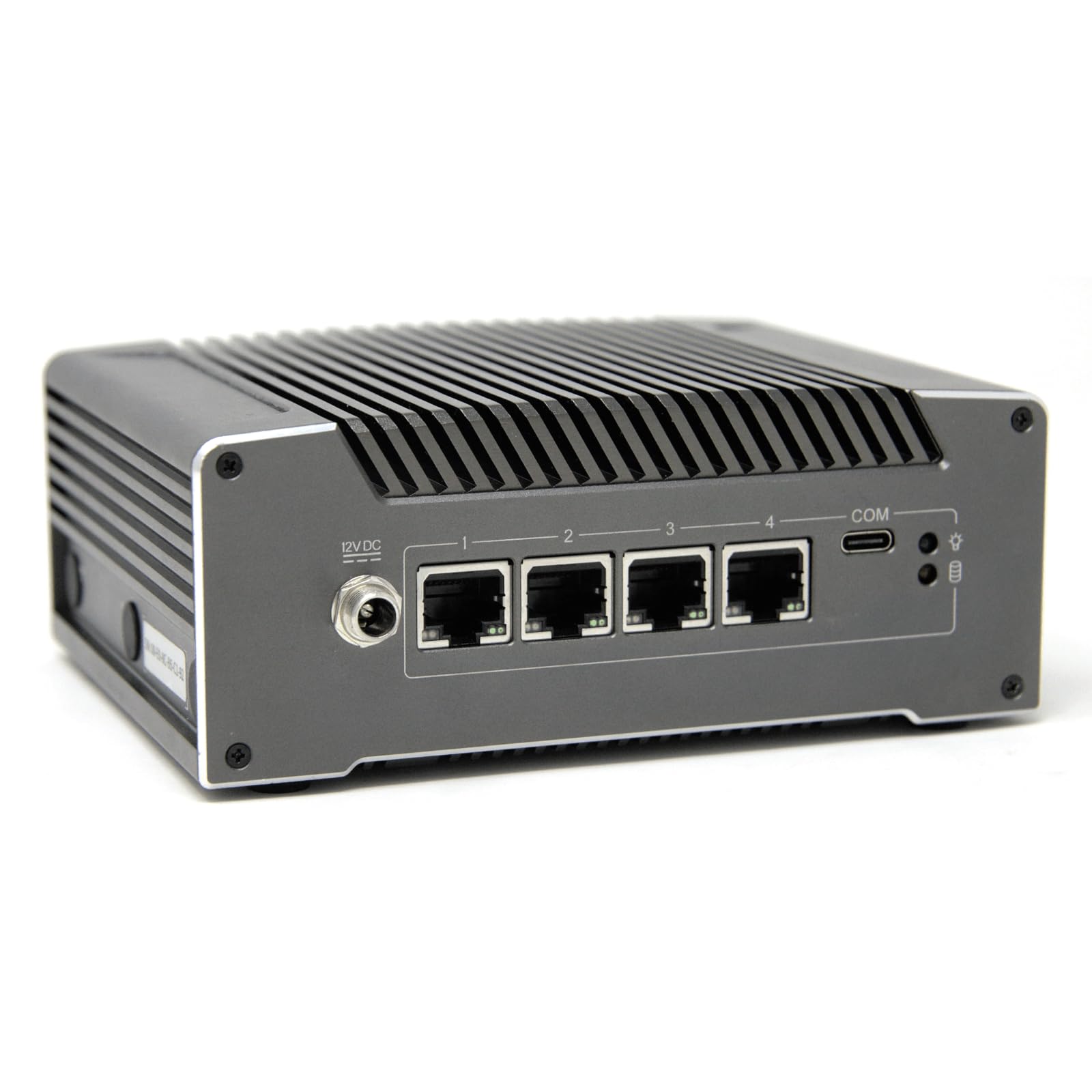 Protectli Vault V1410-4 Puerto, Micro Appliance/Mini PC - N5105, 4X 2.5G NICs, 8GB LPDDR RAM a bordo, 32GB eMMC a bordo, SSD NVMe de 250GB