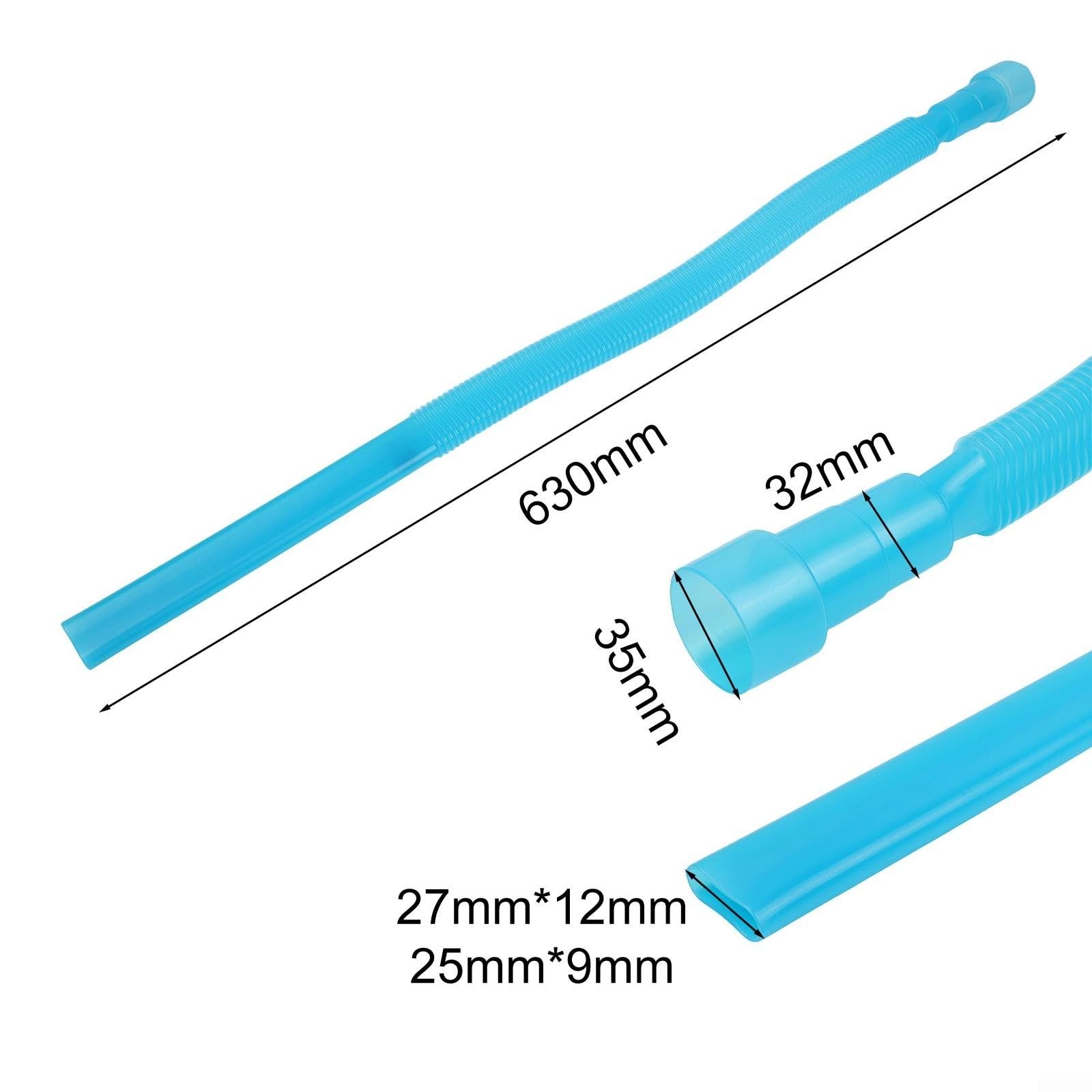 Dryer Vent Cleaner Hose Kit, 1-Piece Extra-Long Flexible Vacuum Attachment for Removing Lint from Dryer Vents, Refrigerator Coils, Tight Gaps and Window Slides to Help Prevent Fires - 3