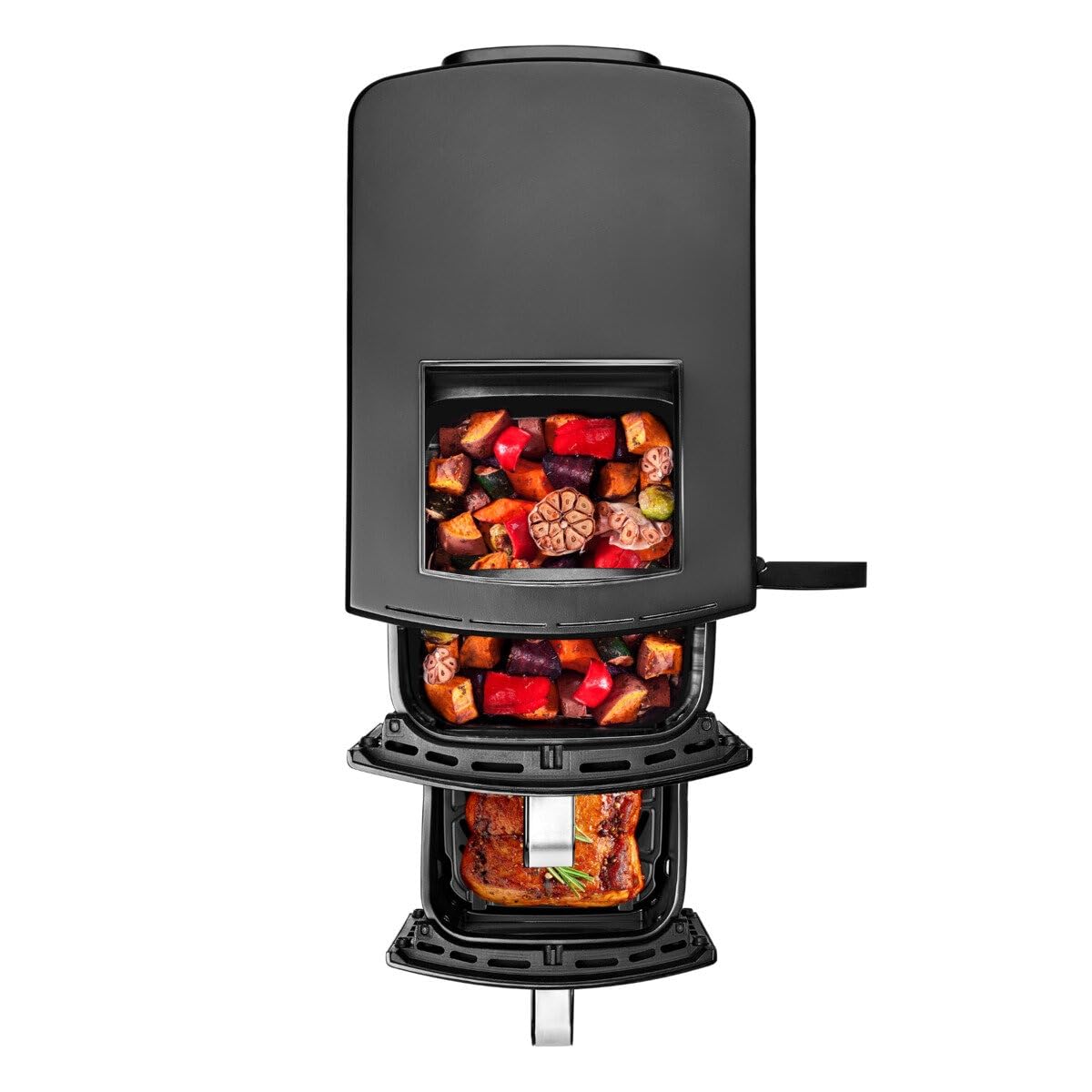 Amazon.co.jp: Air Fryer エアーフライヤー Double Decker ダブル Amazon.co.jp: Air Fryer エアーフライヤー Double Decker ダブル