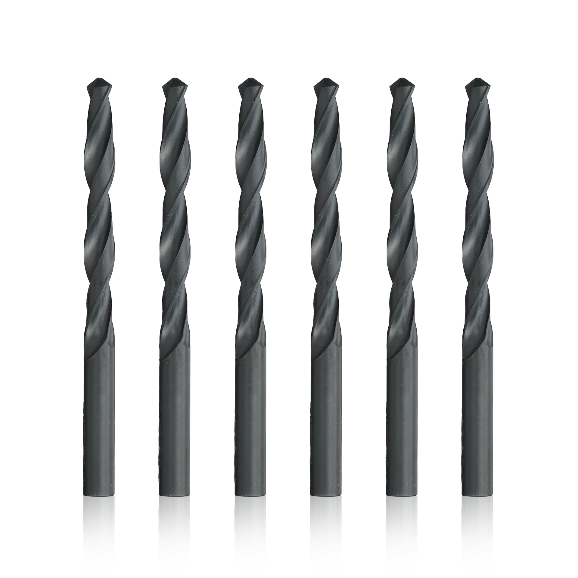 Drill America 8.75mm High Speed Steel Drill Bit (Pack of 6), DWDMM Series