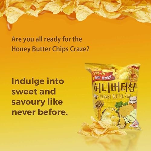 Miniatura 3 de Haitai Honey Butte r Chip New Korea - Bocadillo de patata (2.12 oz x 8)