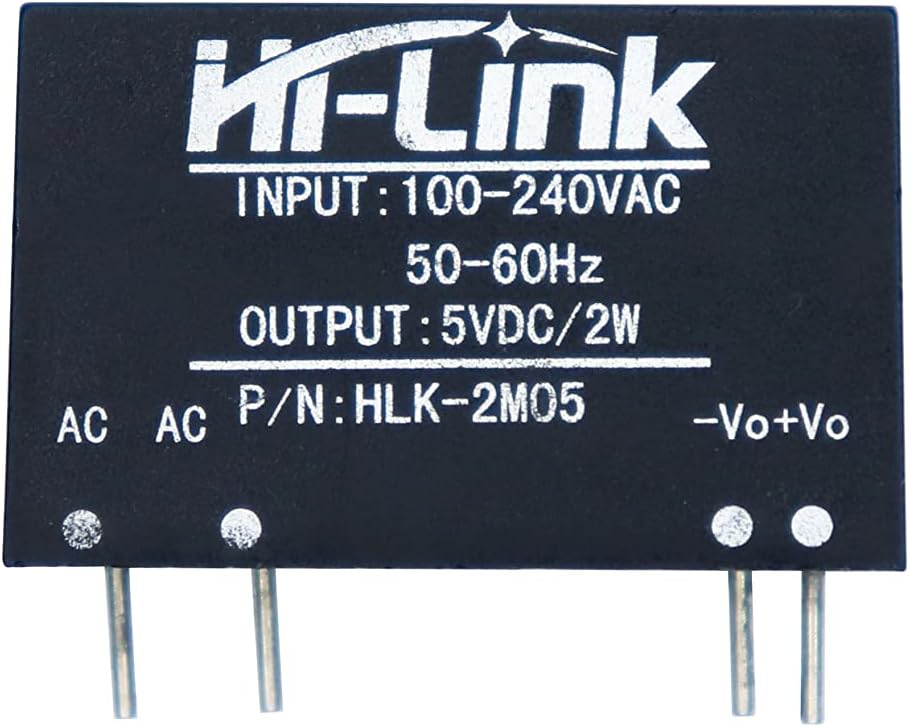 Electronic Spices DC 5V 2 Watt Hi-Link Power Supply Module HLK-2M05 Pack of 1pcs