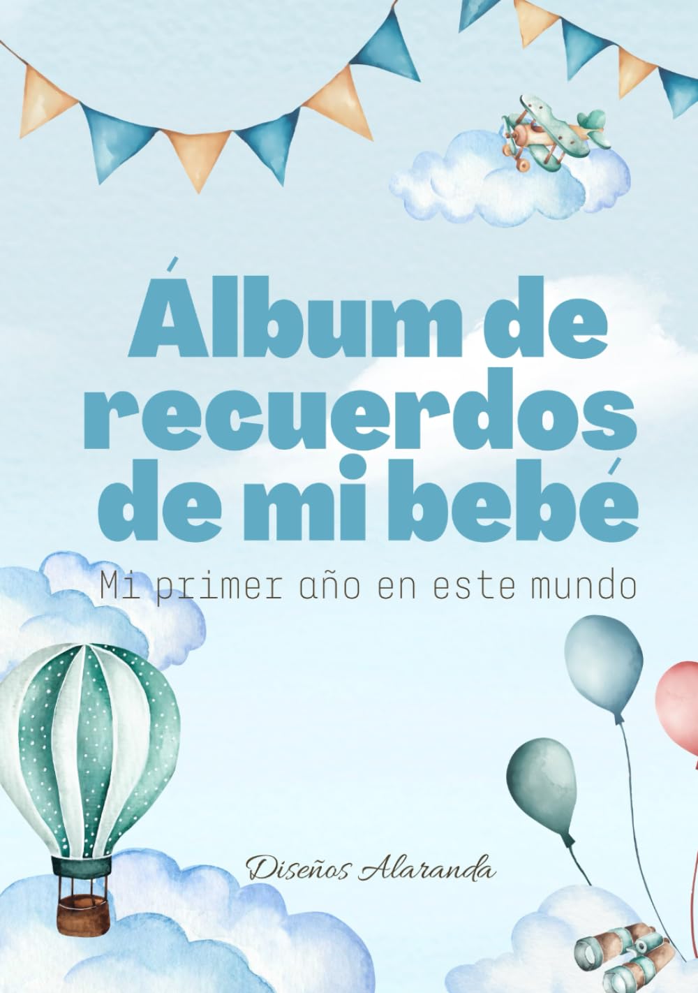 Album photo bébé premier an livre de naissance rigide illustré