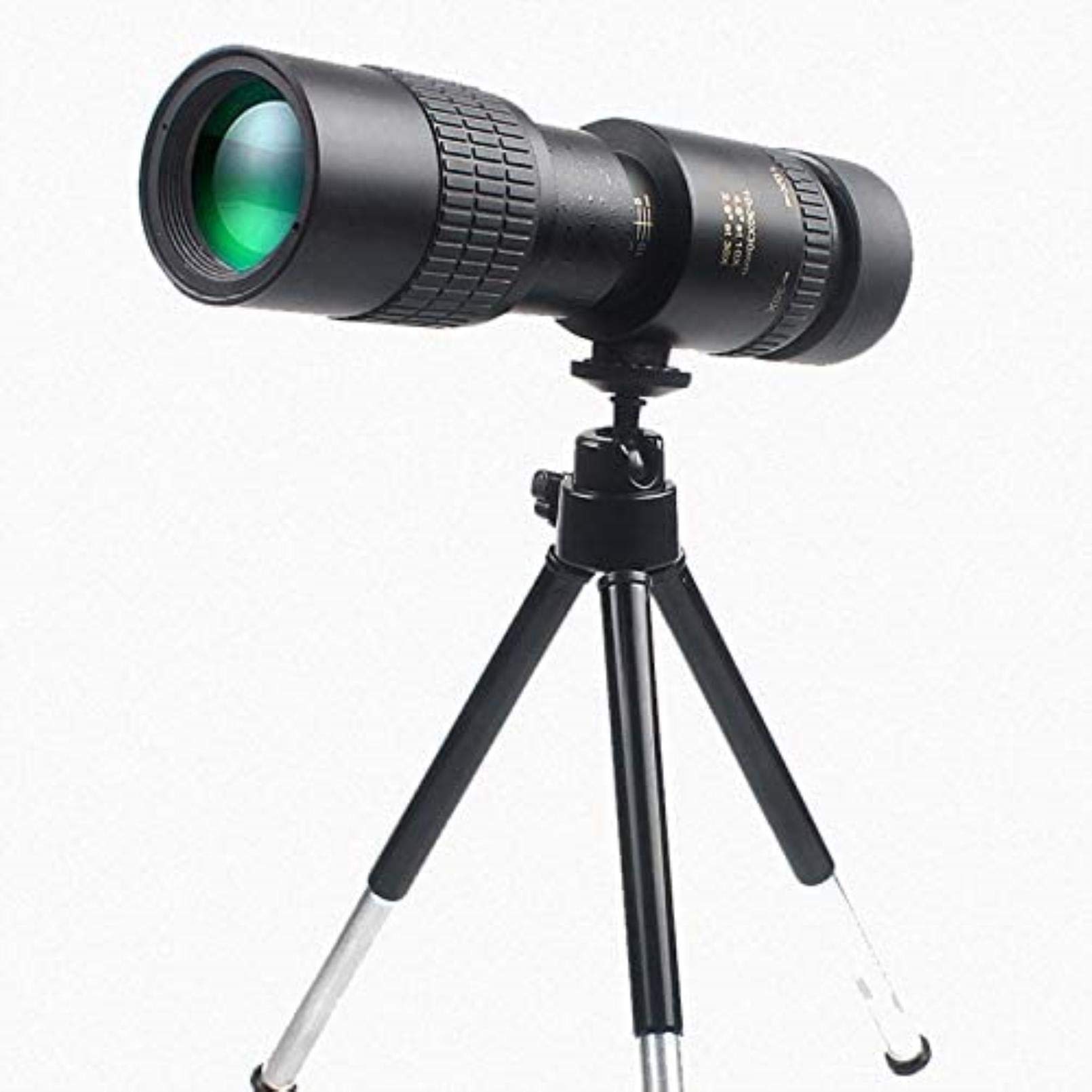 Monokulary dla dorosłych, wysoka wydajność, teleskop 4K 10 – 300 x 40 mm, supertelezoom monokularowy do obserwacji ptaków/kempingu/wędrówek, podróży, koncertu na żywo