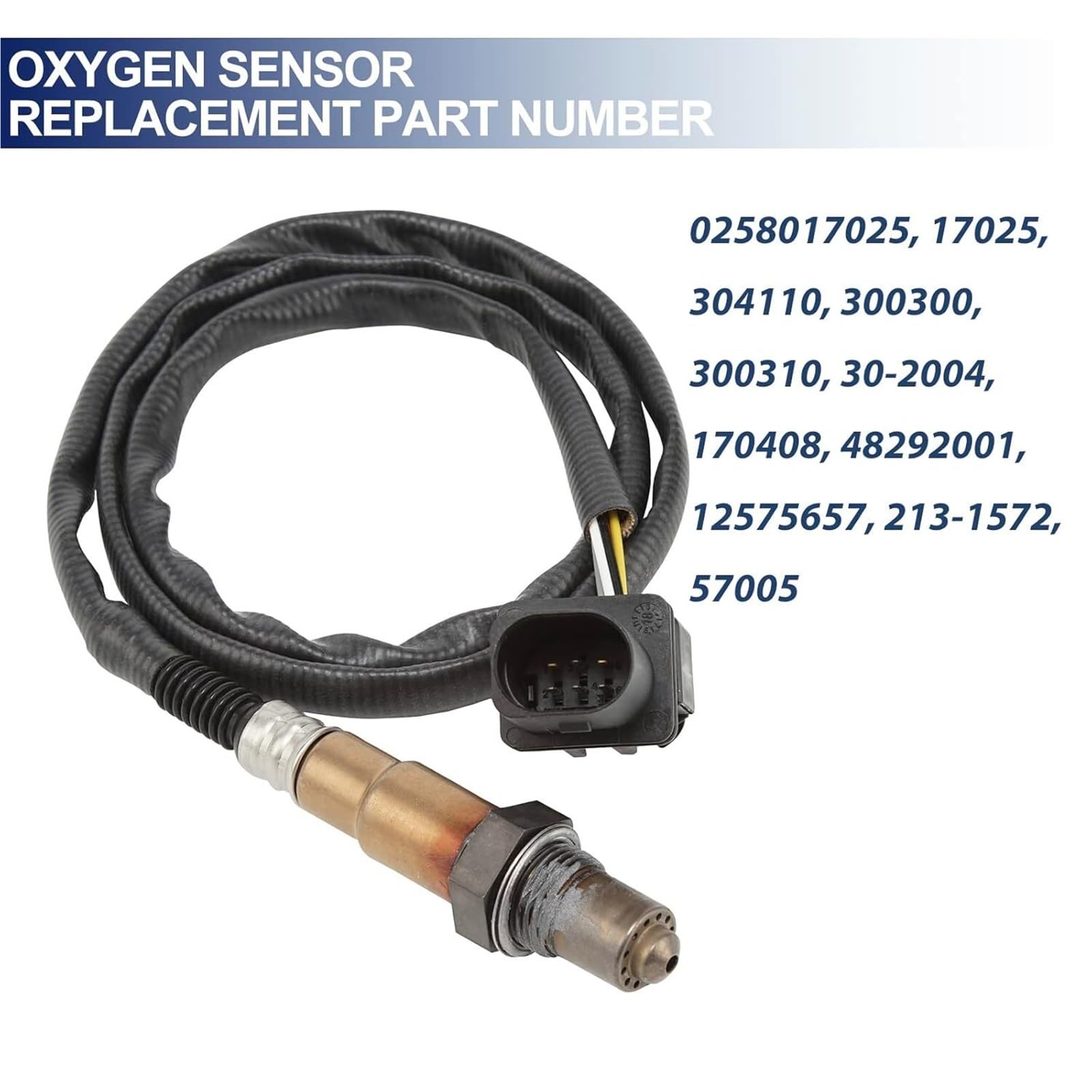 paliwasonda lambda Pasuje do PLX UEGO AEM 30-4110 30-0300 30-2004 X-Series AFR Inline Zamień LSU 4.9 Lambda WideBand O2 Czujnik tlenu czujnik tlenu