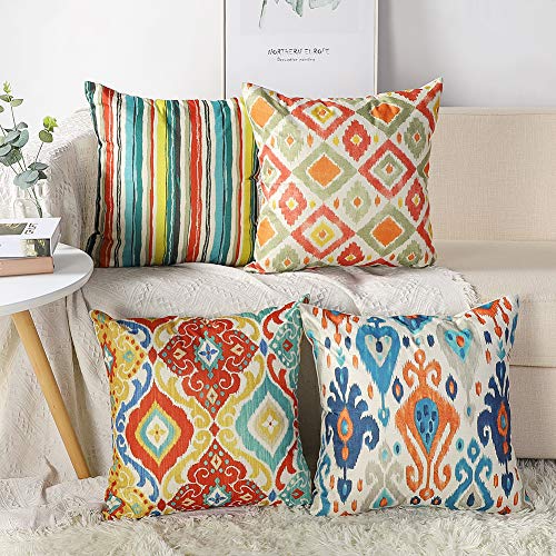 JOTOM Dekorative Kissenbezug Kissenhülle Frühling Sommer Herbst Winter für Fall Sofa Dekokissen Sofakissen Bezug Auto… – Bild 3