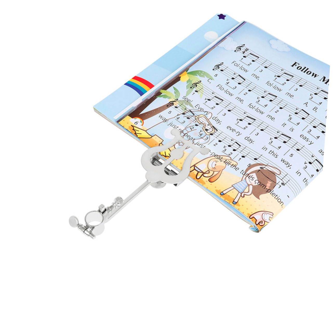 Carpeta Para Piccolo Estante Para Partituras Soporte Ajustable Accesorios Musicales