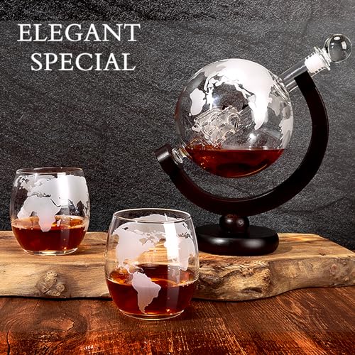 Carafe à décanter à whisky pour soirées cocktails et réception