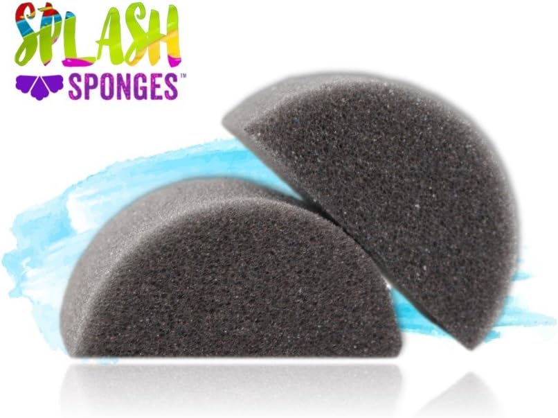 Splash Face Paint Sponge by Jest Paint - Half Moon (2 pieces)
